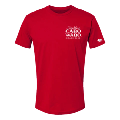 Red Short Sleeve Men's Logo T-Shirt - Size S - XL